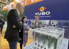 Demonstration greenhouse from Kubo.